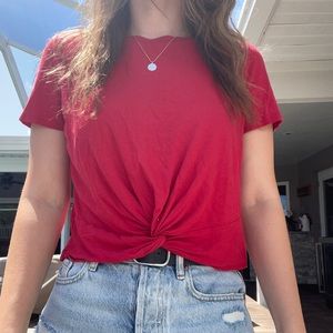 Hollister Tied Crop Top